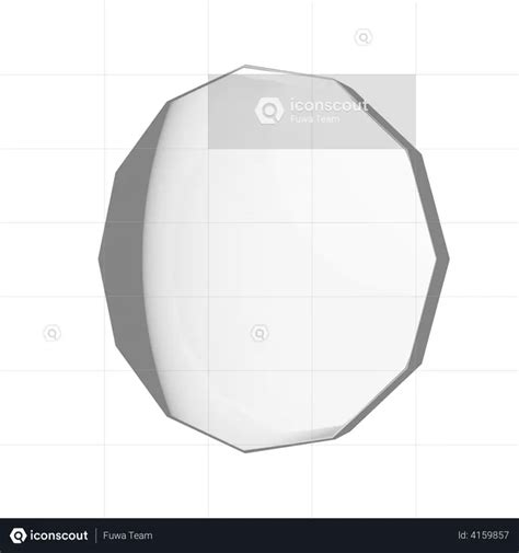 Dodecagon Shape 3D Illustration download in PNG, OBJ or Blend format