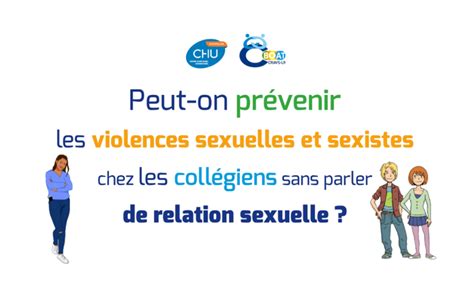 Peut on prévenir les violences sexuelles et sexistes chez les