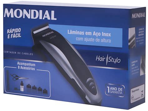 M Quina De Cortar Cabelo Mondial Hair Stylo N Veis De Altura