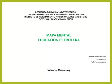 Mapa Mental Edc Petrolera Pdf