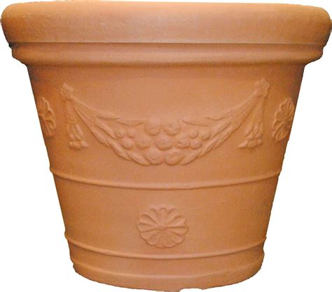 Tusco Products GP26WTC Garland Planter 26 Inch Diameter Washed Terra