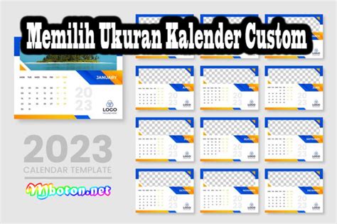 Tips Menemukan Ukuran Kalender Custom Yang Tepat Untuk Kado Mboton