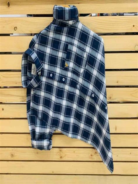 Men Cotton Check Shirt Formal Full Sleeves At Rs 200 Piece In Chennai