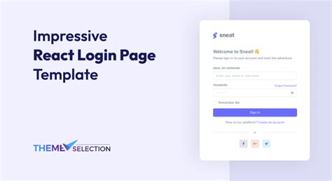 React Login Form Bootstrap Template Infoupdate Org