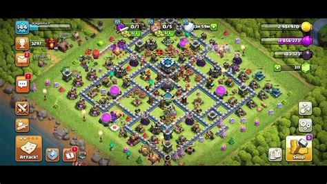 Live Attack On My Village Clash Of Clans Gameplay Someone Attacked On My Village In Coc Youtube