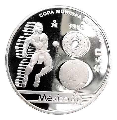 Moneda Copa Mundial M Xico Plata Proof Env O Gratis