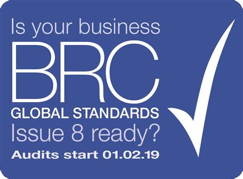 BRC ISSUE 8 AUDITS START 1ST FEB ARE YOU READY Penmann