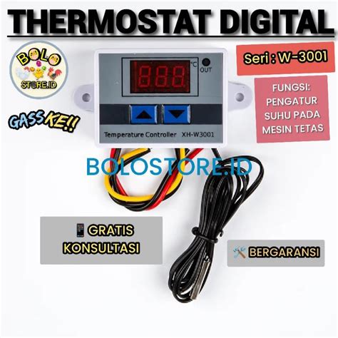 Jual Thermostat Digital Ac V Xh W Termostat Alat Pengatur Suhu