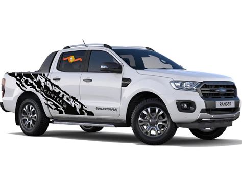 2x Ranger Raptor Hunter Large Side Vinyl Decals 2015 2019 Ford Ranger