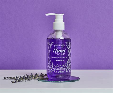 Liquid Hand Soap Lavender 8 Fl Oz Smart Care