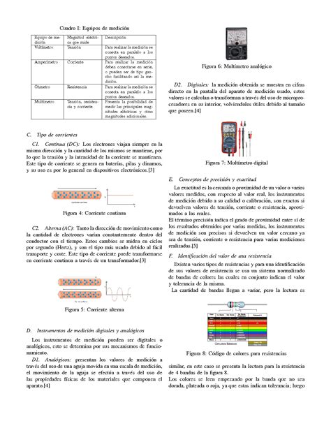 SOLUTION Fisica Instrumentos De Medici N De Magnitudes Electricas