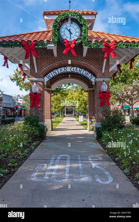 Downtown Winter Garden Fl Hi Res Stock Photography And Images Alamy