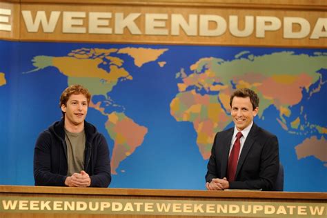 Seth Meyers’ ‘Really!?!’ Segment on 'SNL' Was a ‘Gift’ from Andy Samberg