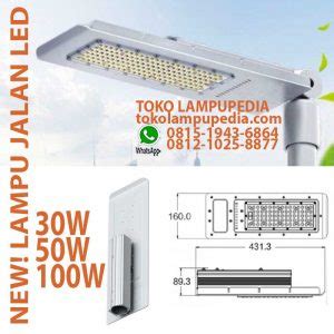 Jual Lampu Jalan Led W Chip Philips Toko Lampupedia