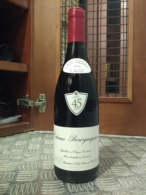 2014 紅頭 Domaine Leroy Bourgogne Coteaux Bourguignons Rouge 法國紅酒 嘢食 嘢