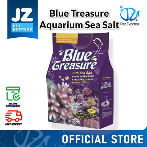 Blue Treasure Sps Sea Salt 500G 1Kg Repacked Aquarium For Marine Fish