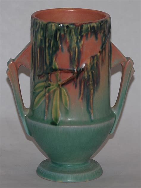 Roseville Pottery Moss Pink Vase For Sale Classifieds