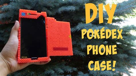 Diy Pokédex Phone Case Made Entirely Out Of Perler Beads Youtube