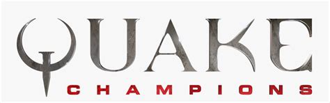 Quake Champions - Quake Champions Logo Png, Transparent Png ...