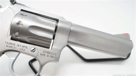 Taurus M Lr Rounds Matte Stainless Steel Revolvers At