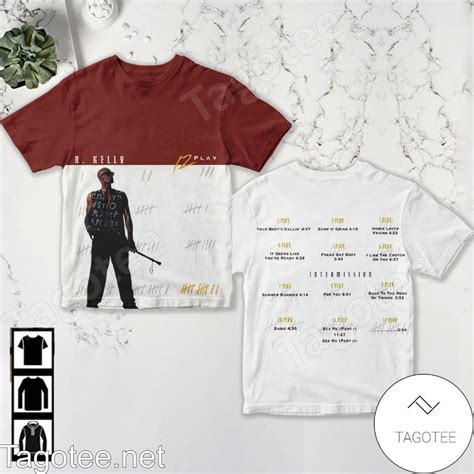 R. Kelly 12 Play Album Cover Shirt - Tagotee