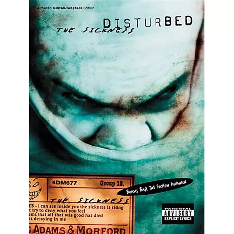 Hal Leonard Disturbed The Sickness Guitar & Bass Tab Book | Guitar Center