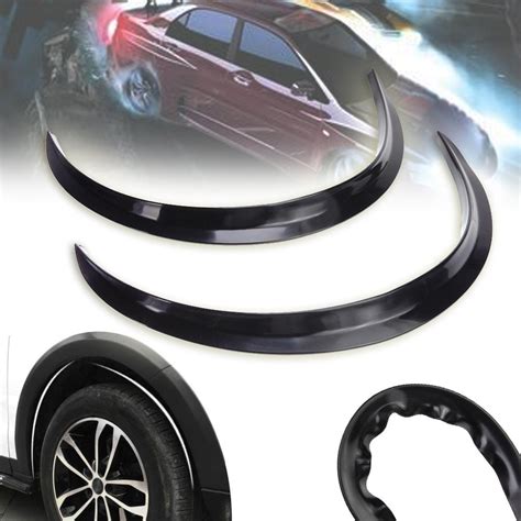 Car Universal Flexible Car Wheel Fender Flare Arches Mudguards