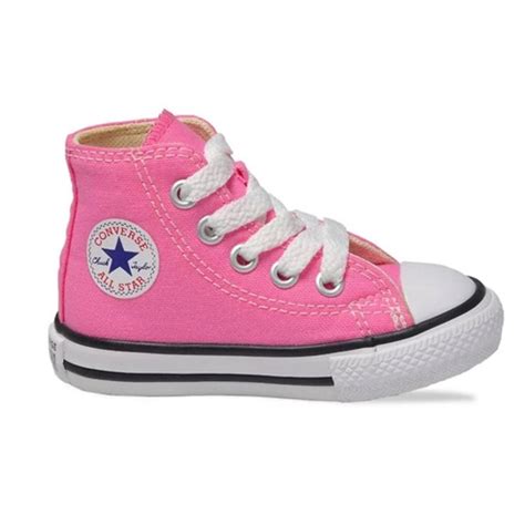 Tênis All Star Infantil Cano Alto Rosa Converse Tênis All Star