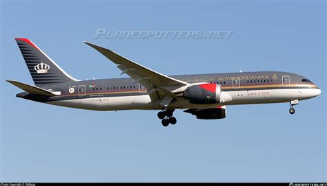 Jy Baf Royal Jordanian Boeing Dreamliner Photo By Omgcat Id