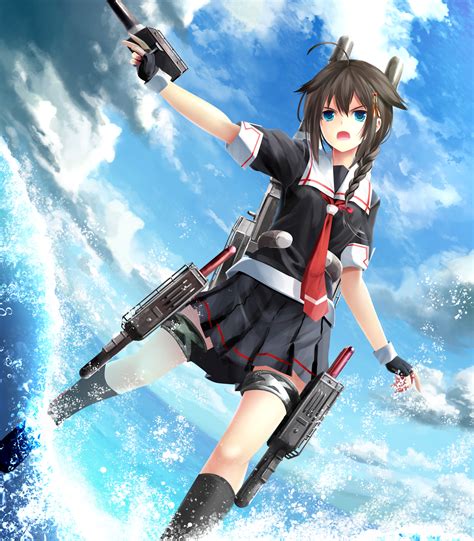 艦これ 壁紙 ラブライブ 壁紙 艦隊これくしょん 艦これ 時雨 Kantai Collection Shigure 1472 A