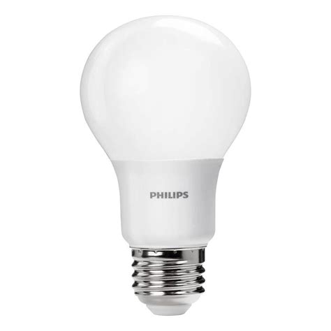 Philips Watt Equivalent A Dimmable Led Light Bulb Daylight Pack