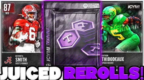 Icymi Training Rerolls Are Juiced Icymi Is Live Cfb 25 Ultimate Team