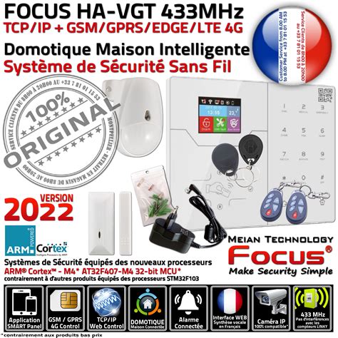 Pack Syst Me Alarme Surveillance S Curit Connect Focus Ha Vgt