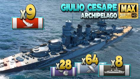 Battleship Giulio Cesare Ships Destroyed On Map Archipelago World