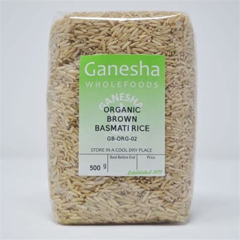 Rice Basmati Brown Organic Organic Wholefoods Pulses And Grains