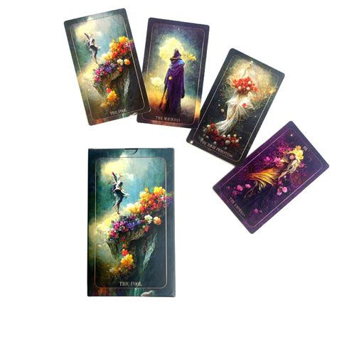 Jeu De Cartes De Tarot Delusion Pour D Butants 12x7cm Avec Guide Jeu De