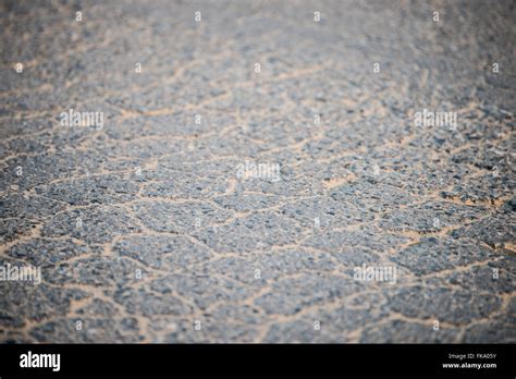 Broken Asphalt Road Stock Photo Alamy