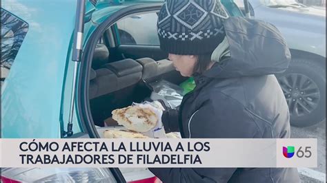 Cómo afecta la lluvia a quienes deben trabajar al aire libre en