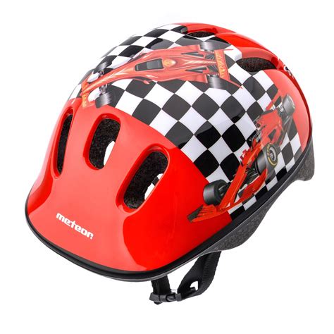 Kask Rowerowy Dla Dzieci Ch Opca Regulowany Meteor