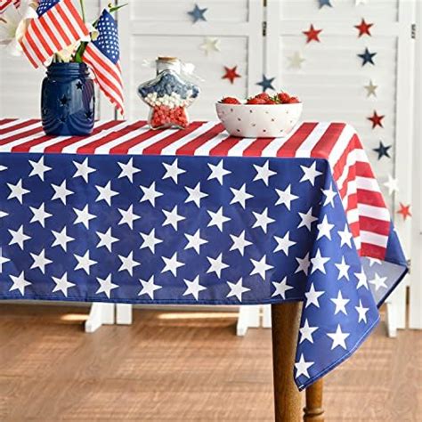 Amazon Horaldaily Th Of July Tablecloth X Inch Patriotic