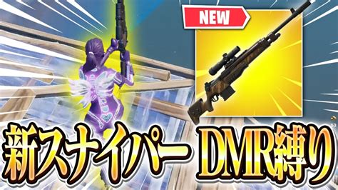 プロが新スナイパーdmr縛りしたら最強だった【フォートナイトfortnite】 Youtube