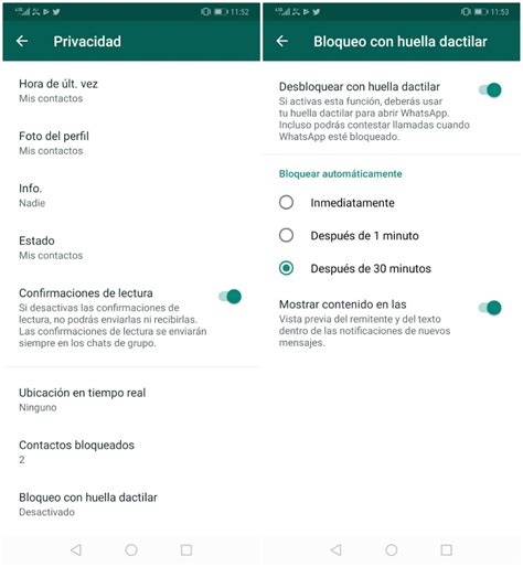 Whatsapp C Mo Activar Bloqueo Con Huella Digital En Android Grupo Milenio