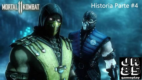 Mortal Kombat 11 Historia Español Latino Capítulo 4 Sub Zero And Scorpion Playstation 4