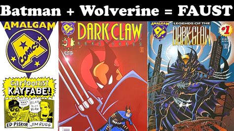 Dark Claw Batman Wolverine Faust Amalgam Marvel Dc Hotshot The