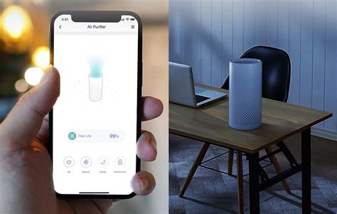 Meross MAP100 Smart Wi Fi Air Purifier HomeKit