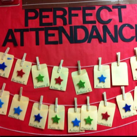 Great Idea For Perfect Attendance Perfect Attendance Student