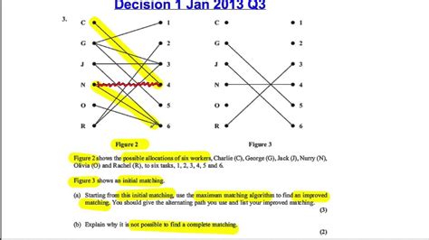 Decision 1 Edexcel Maths A-Level January 2013 Q3 - YouTube