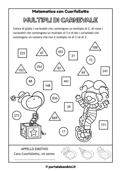 Schede Didattiche Di Carnevale