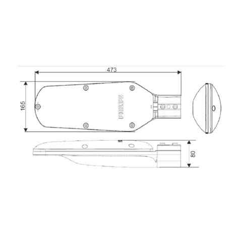 Openbare Verlichtng Philips Ledinaire Led 54w 113lmw Brp062 Led Enzo