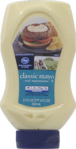 Kroger® Classic Mayonnaise Squeeze Bottle, 22 fl oz - QFC